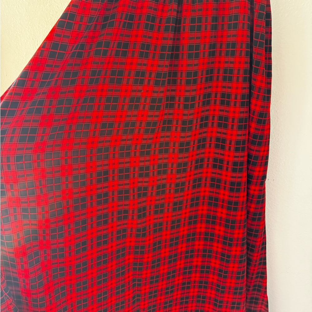 BUCKETLIST Red and Black Checkered Dress - Picture 5 of 7